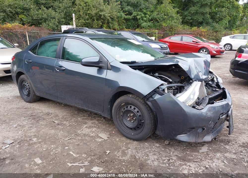 2015 TOYOTA COROLLA LE VIN: 2T1BURHE5FC477457