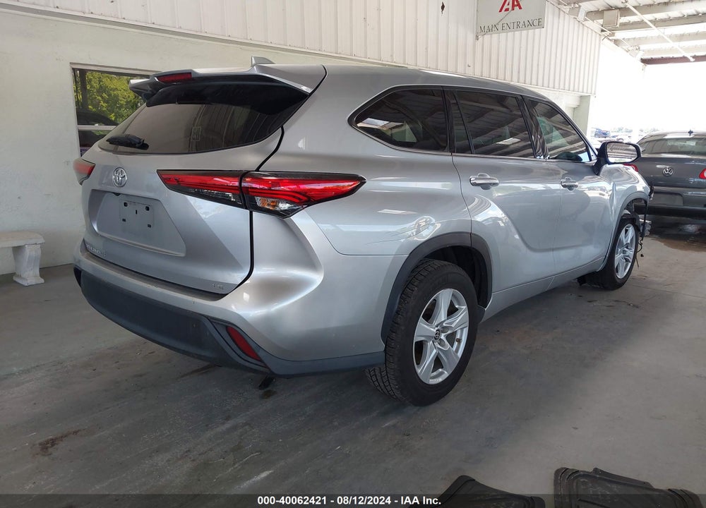 2021 TOYOTA HIGHLANDER LE VIN: 5TDZZRAH0MS051863