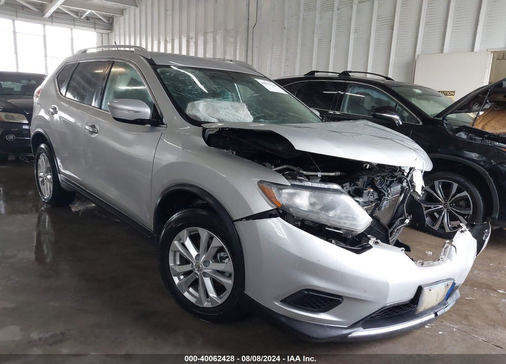 2015 NISSAN ROGUE SV VIN: KNMAT2MV3FP572127