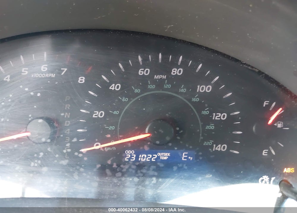 2008 TOYOTA CAMRY LE VIN: 4T1BE46K98U221591
