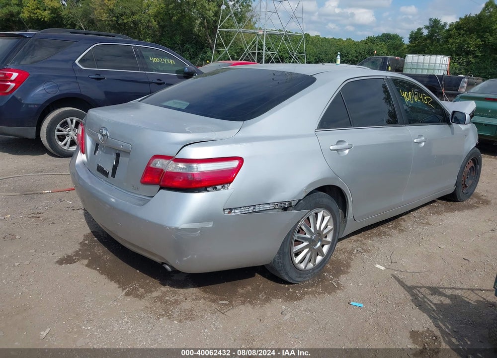 2008 TOYOTA CAMRY LE VIN: 4T1BE46K98U221591