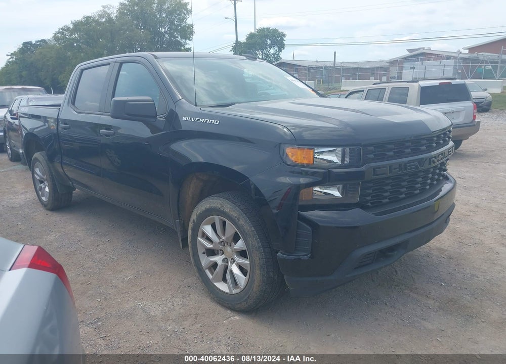 2020 CHEVROLET SILVERADO 1500 4WD SHORT BED CUSTOM VIN: 3GCPYBEK0LG368062