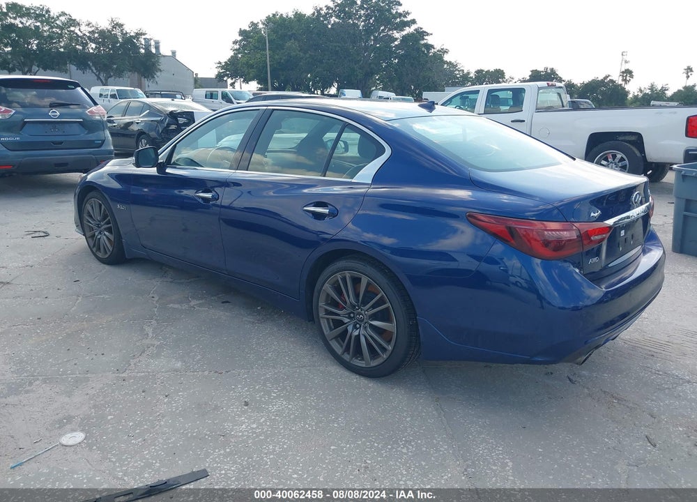 2019 INFINITI Q50 3.0T RED SPORT 400 VIN: JN1FV7AR2KM800802