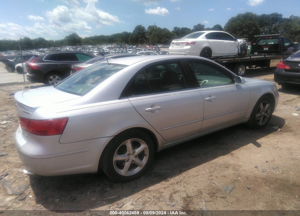 2009 HYUNDAI SONATA SE V6 VIN: 5NPEU46F49H465751