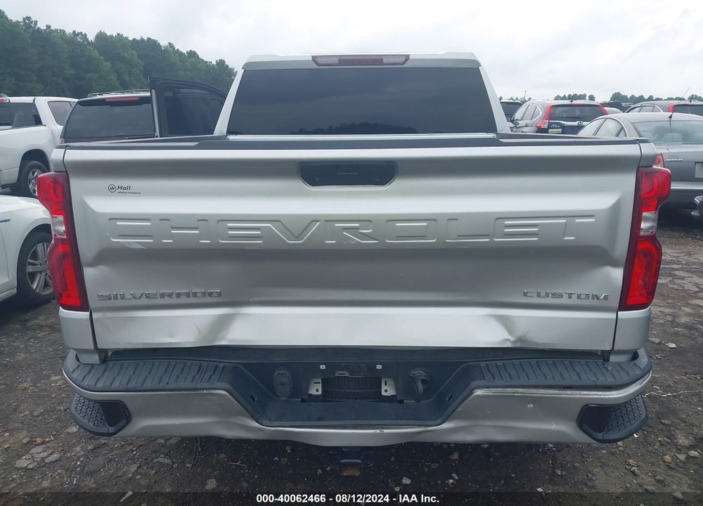 2019 CHEVROLET SILVERADO 1500 CUSTOM VIN: 3GCPYBEH7KG209476