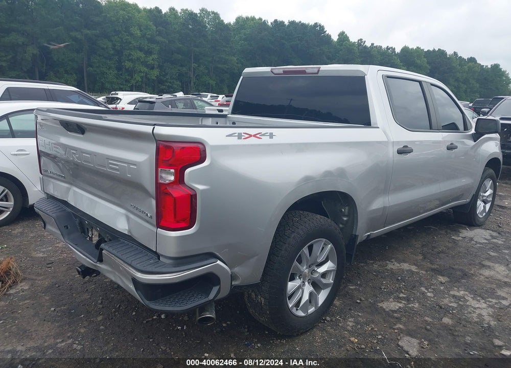 2019 CHEVROLET SILVERADO 1500 CUSTOM VIN: 3GCPYBEH7KG209476