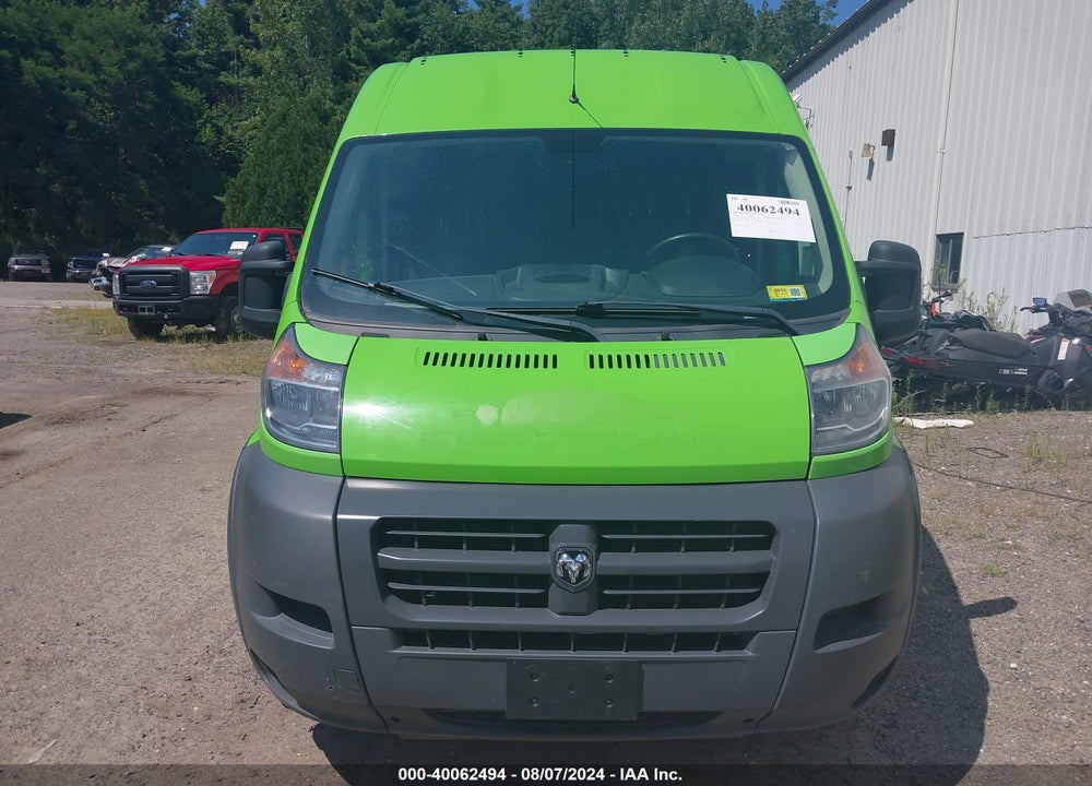 2015 RAM PROMASTER 3500 HIGH ROOF VIN: 3C6URVJG6FE508206