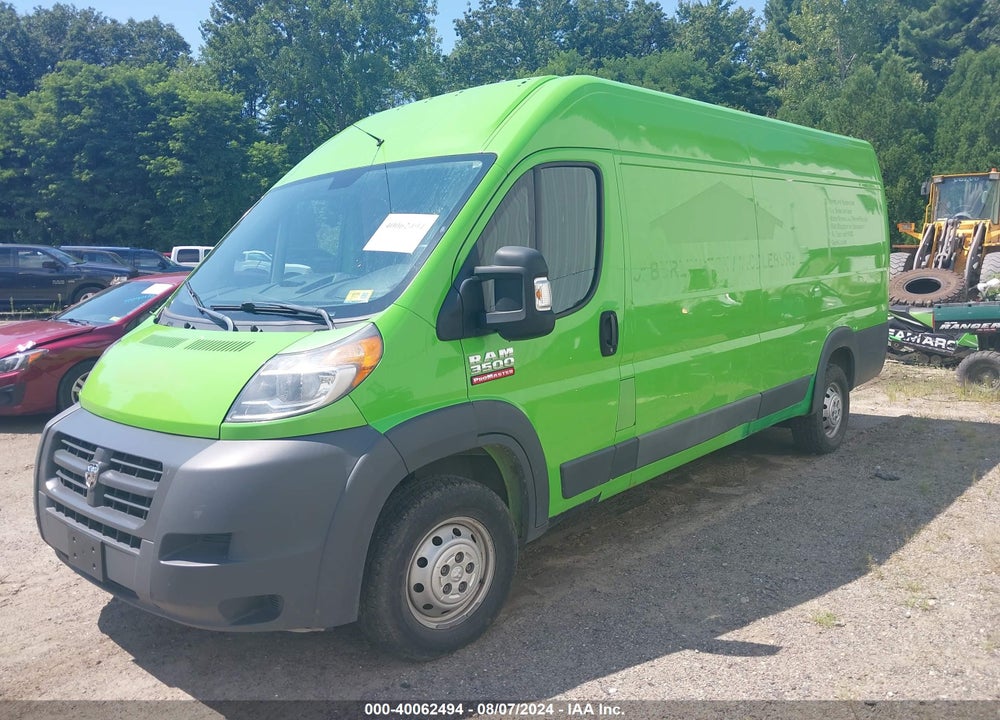 2015 RAM PROMASTER 3500 HIGH ROOF VIN: 3C6URVJG6FE508206