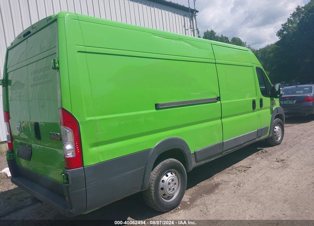 2015 RAM PROMASTER 3500 HIGH ROOF VIN: 3C6URVJG6FE508206