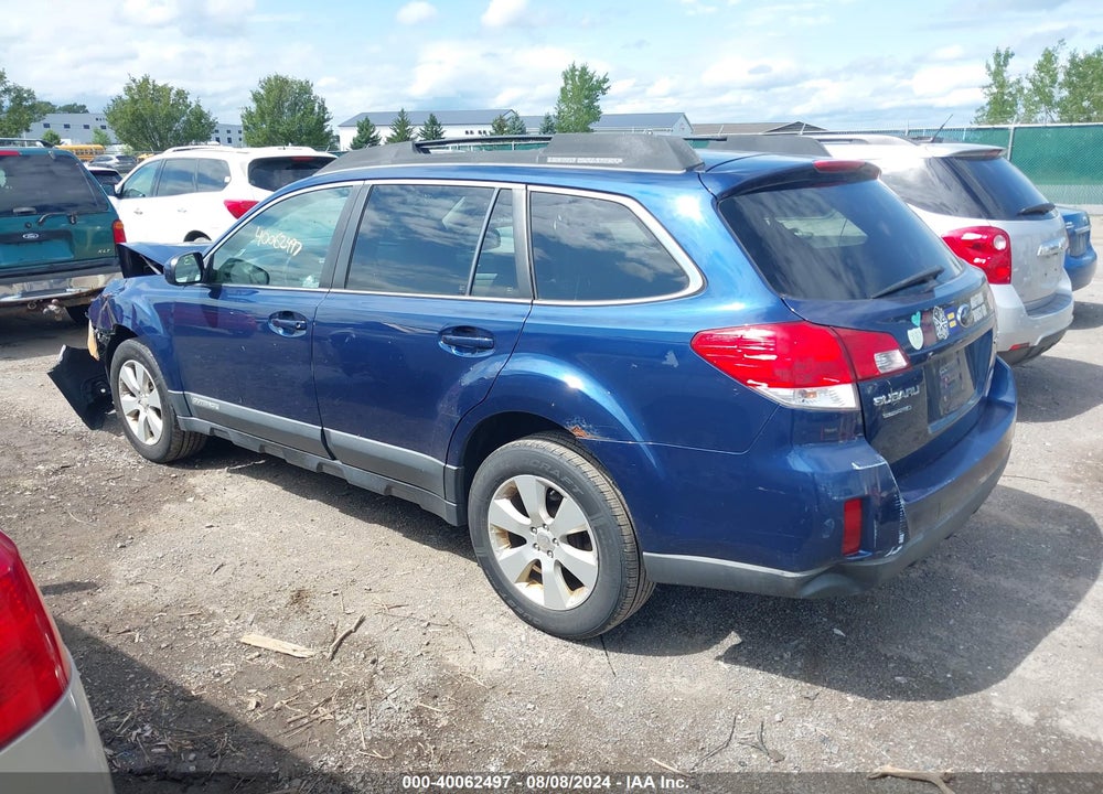 2011 SUBARU OUTBACK 2.5I PREMIUM VIN: 4S4BRCCC9B3315981