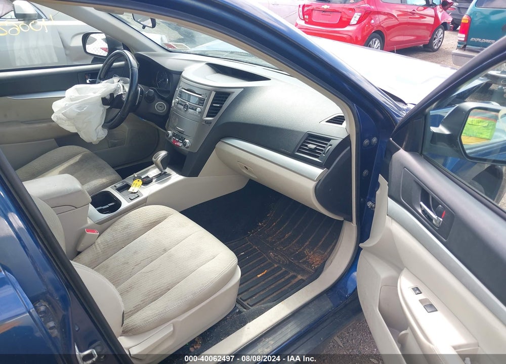 2011 SUBARU OUTBACK 2.5I PREMIUM VIN: 4S4BRCCC9B3315981