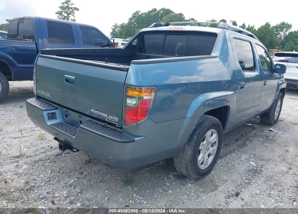 2007 HONDA RIDGELINE RTS VIN: 2HJYK16417H533795