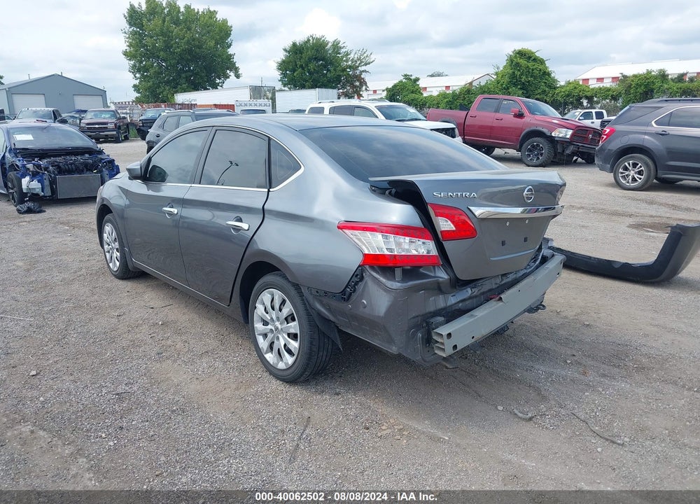 2015 NISSAN SENTRA VIN: 3N1AB7AP7FY366445