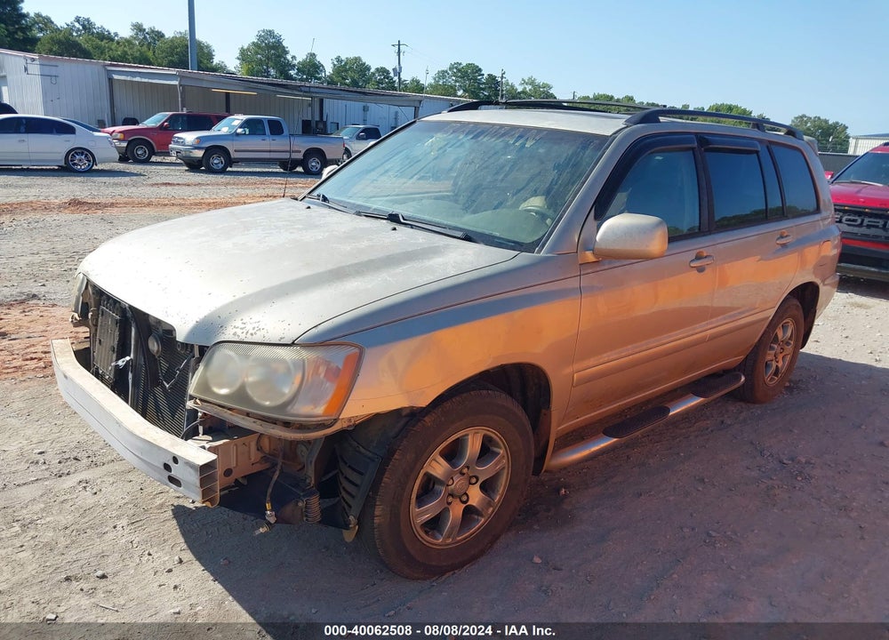 2005 TOYOTA HIGHLANDER V6 VIN: JTEGP21A850061970