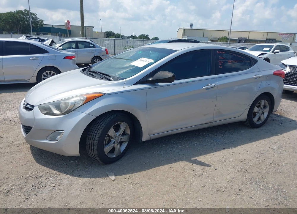 2013 HYUNDAI ELANTRA GLS VIN: KMHDH4AE9DU898619