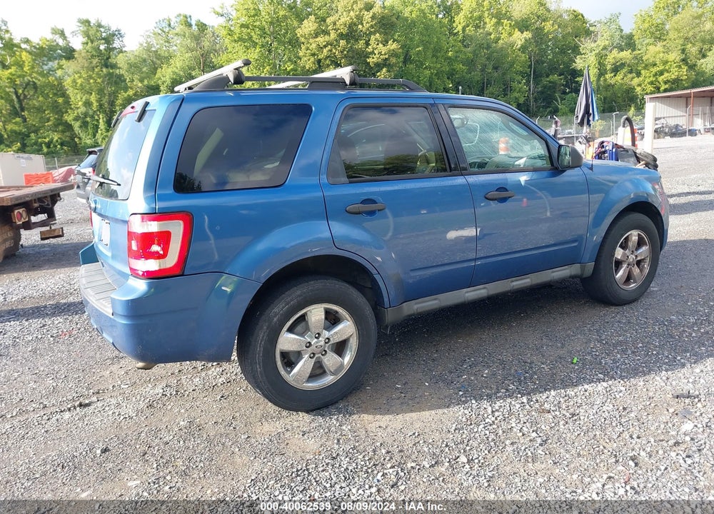 2010 FORD ESCAPE XLT VIN: 1FMCU9D7XAKB02047