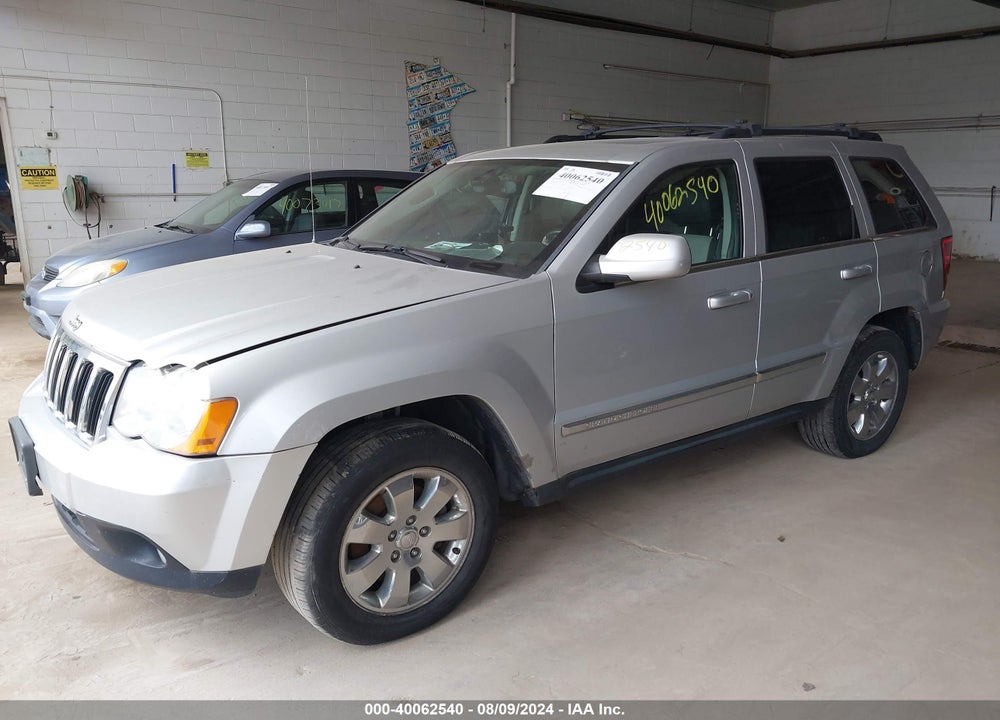 2008 JEEP GRAND CHEROKEE LIMITED VIN: 1J8HR58298C127909