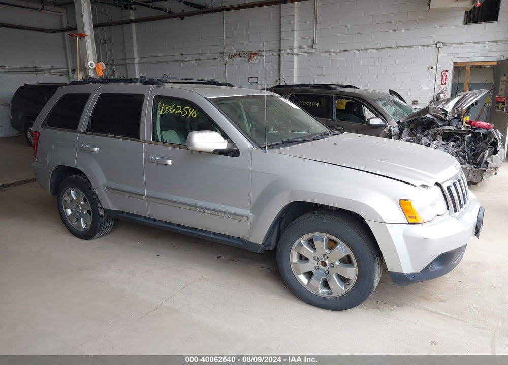 2008 JEEP GRAND CHEROKEE LIMITED VIN: 1J8HR58298C127909