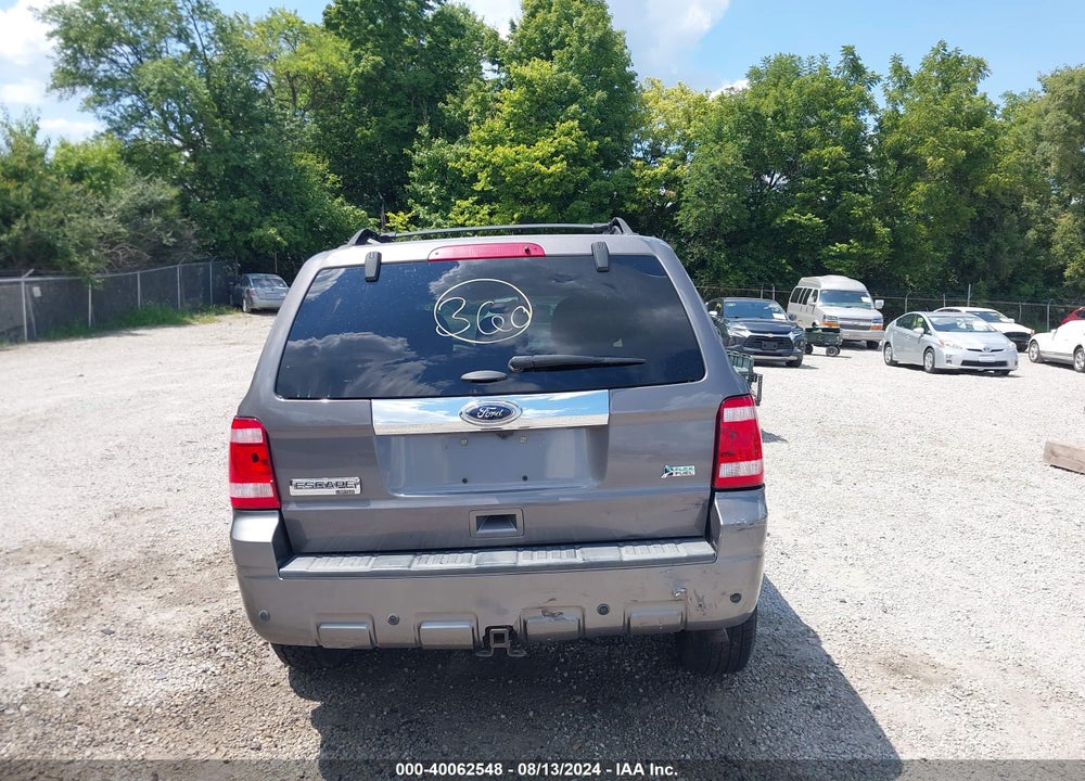 2012 FORD ESCAPE LIMITED VIN: 1FMCU0EG8CKA06060