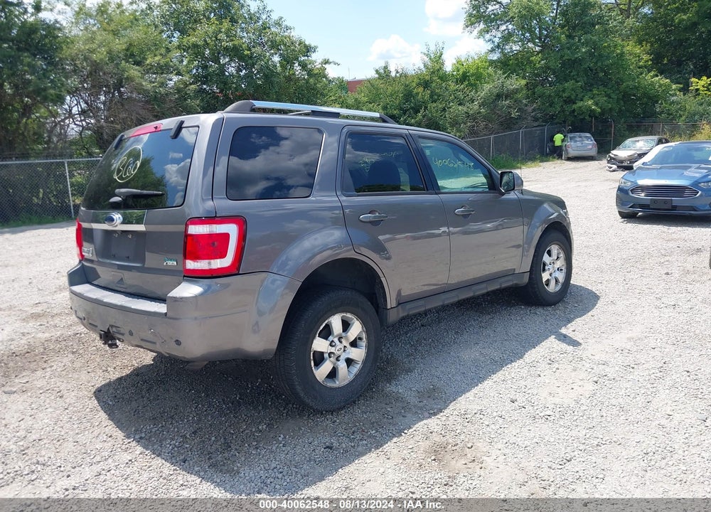 2012 FORD ESCAPE LIMITED VIN: 1FMCU0EG8CKA06060