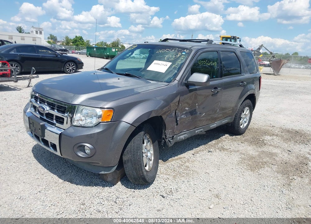 2012 FORD ESCAPE LIMITED VIN: 1FMCU0EG8CKA06060
