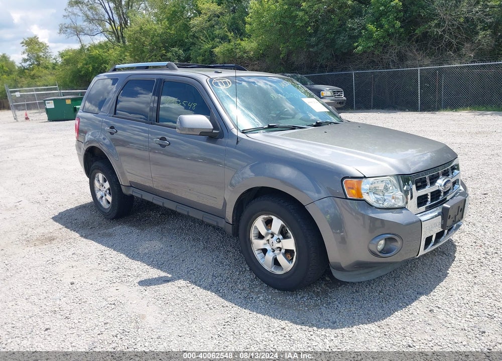 2012 FORD ESCAPE LIMITED VIN: 1FMCU0EG8CKA06060