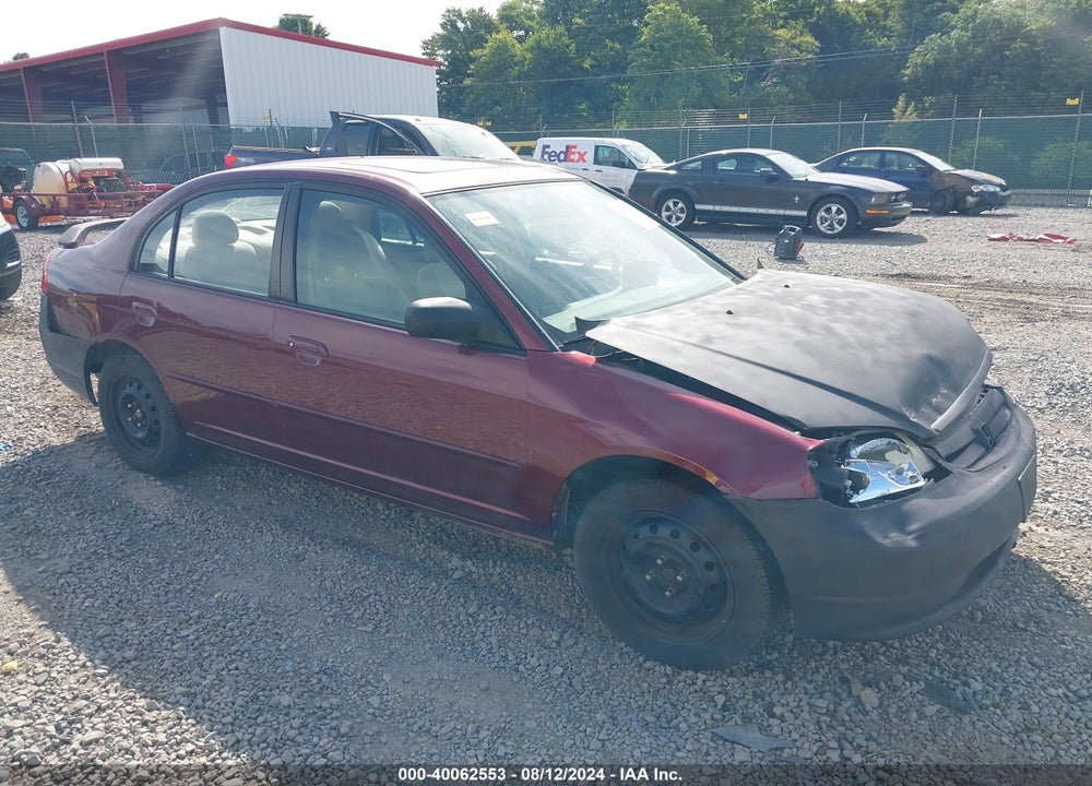 2003 HONDA CIVIC VIN: 1HGES26793L034832