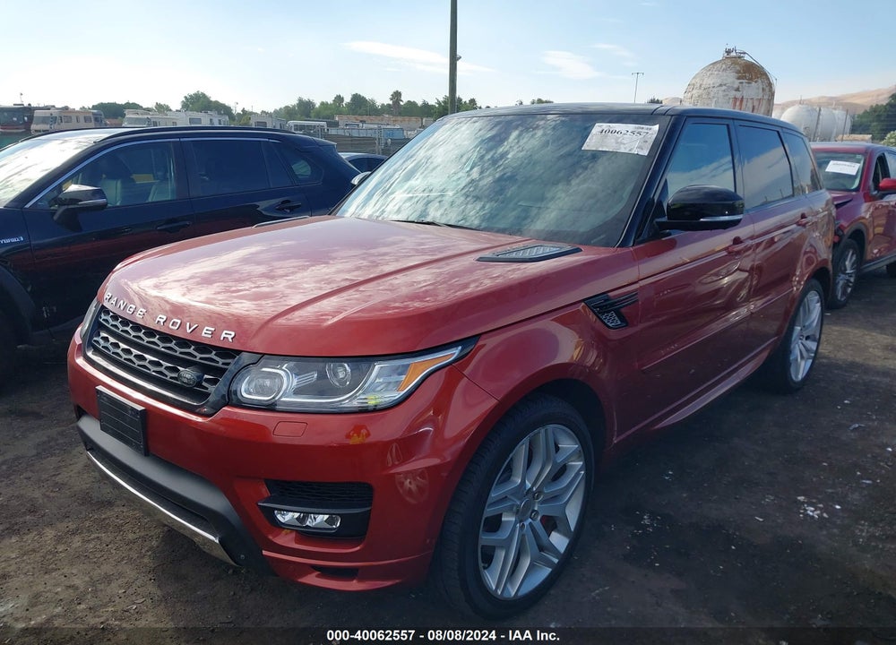 2014 LAND ROVER RANGE ROVER SPORT 5.0L V8 SUPERCHARGED AUTOBIOGRAPHY VIN: SALWV2TF7EA386594