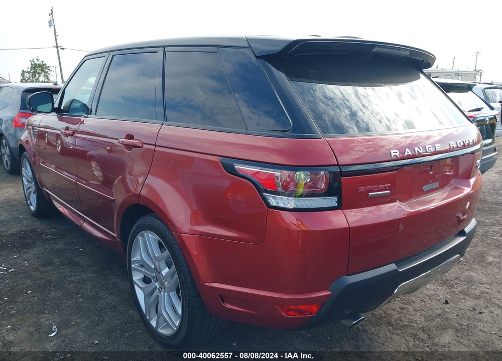 2014 LAND ROVER RANGE ROVER SPORT 5.0L V8 SUPERCHARGED AUTOBIOGRAPHY VIN: SALWV2TF7EA386594