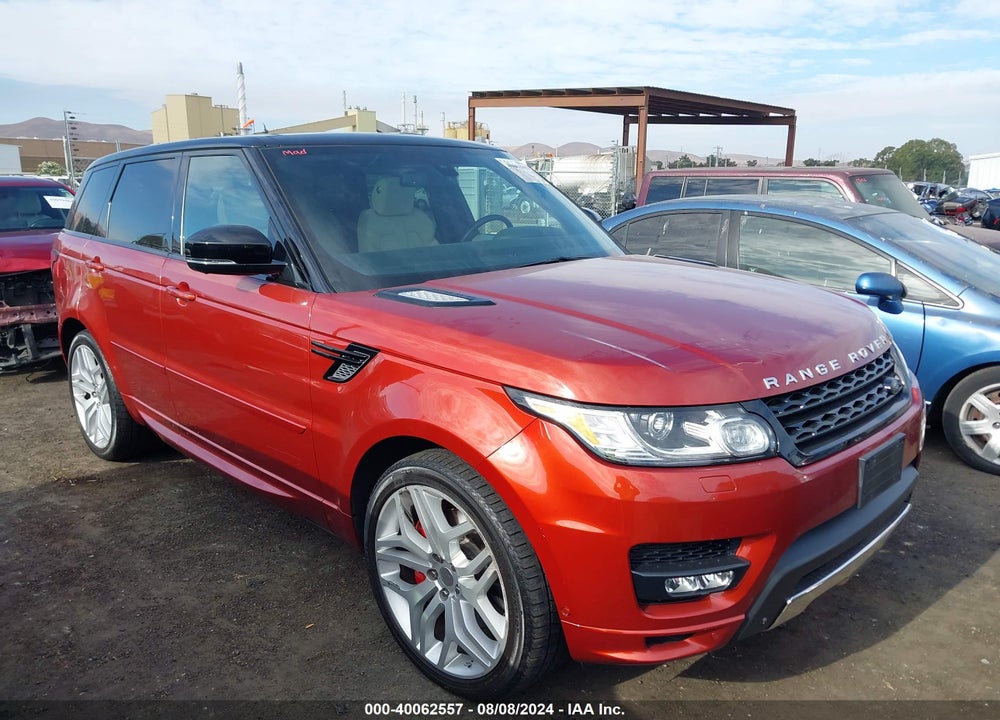 2014 LAND ROVER RANGE ROVER SPORT 5.0L V8 SUPERCHARGED AUTOBIOGRAPHY VIN: SALWV2TF7EA386594