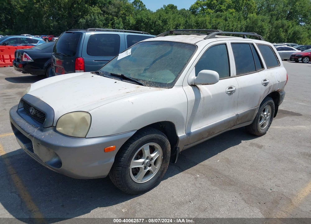 2003 HYUNDAI SANTA FE GLS/LX VIN: KM8SC73D53U400412