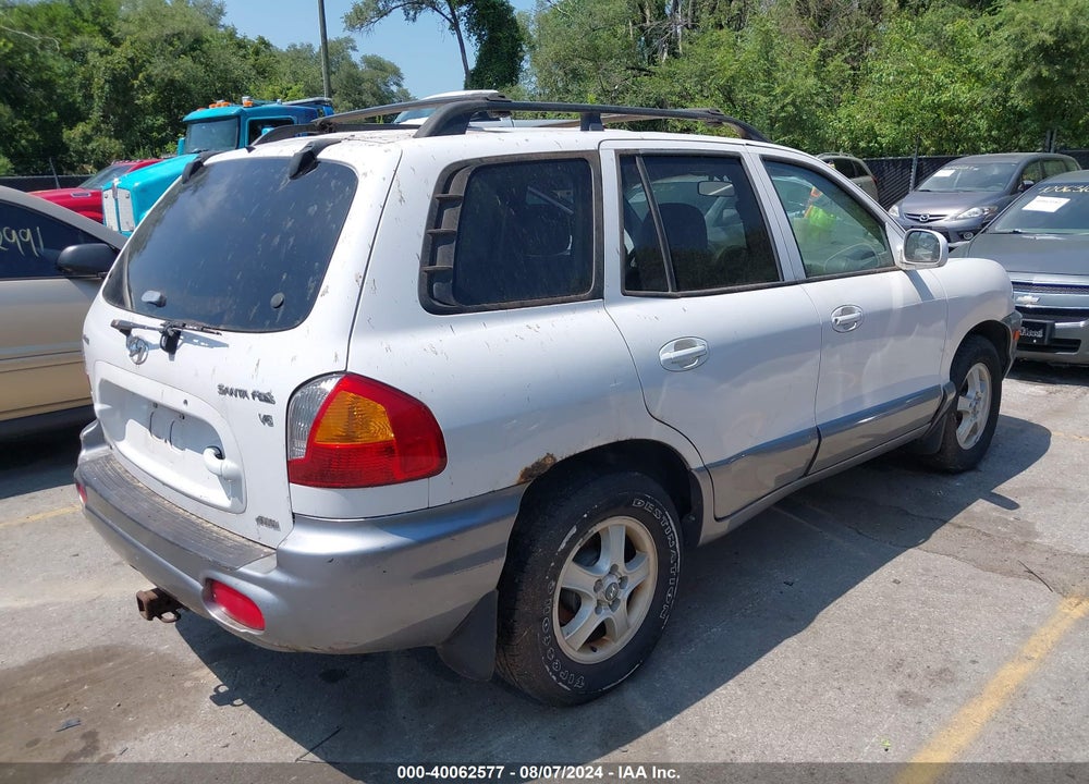 2003 HYUNDAI SANTA FE GLS/LX VIN: KM8SC73D53U400412