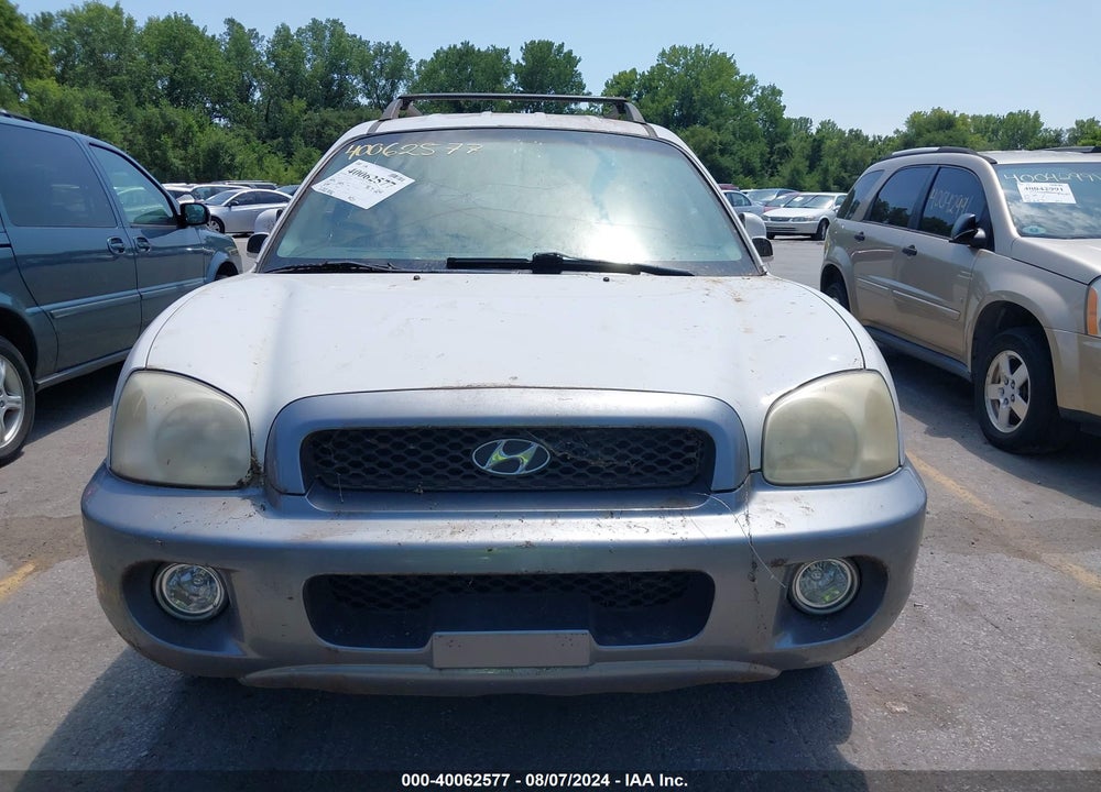 2003 HYUNDAI SANTA FE GLS/LX VIN: KM8SC73D53U400412