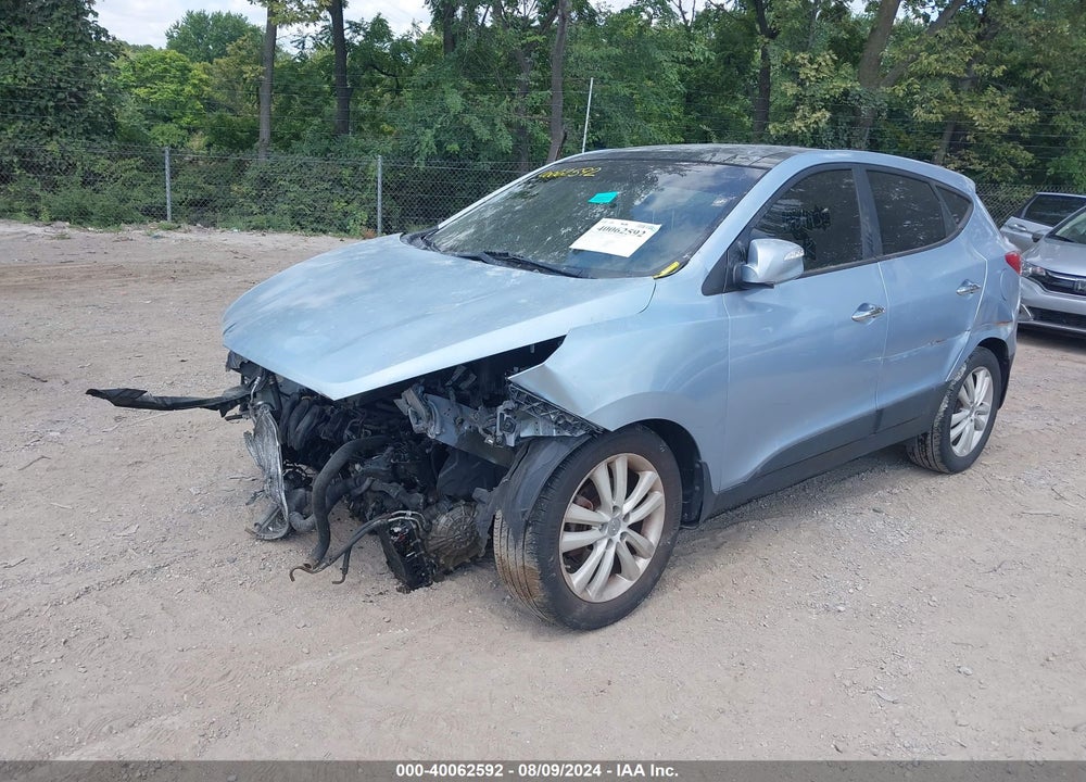 2013 HYUNDAI TUCSON LIMITED VIN: KM8JU3AC5DU661438