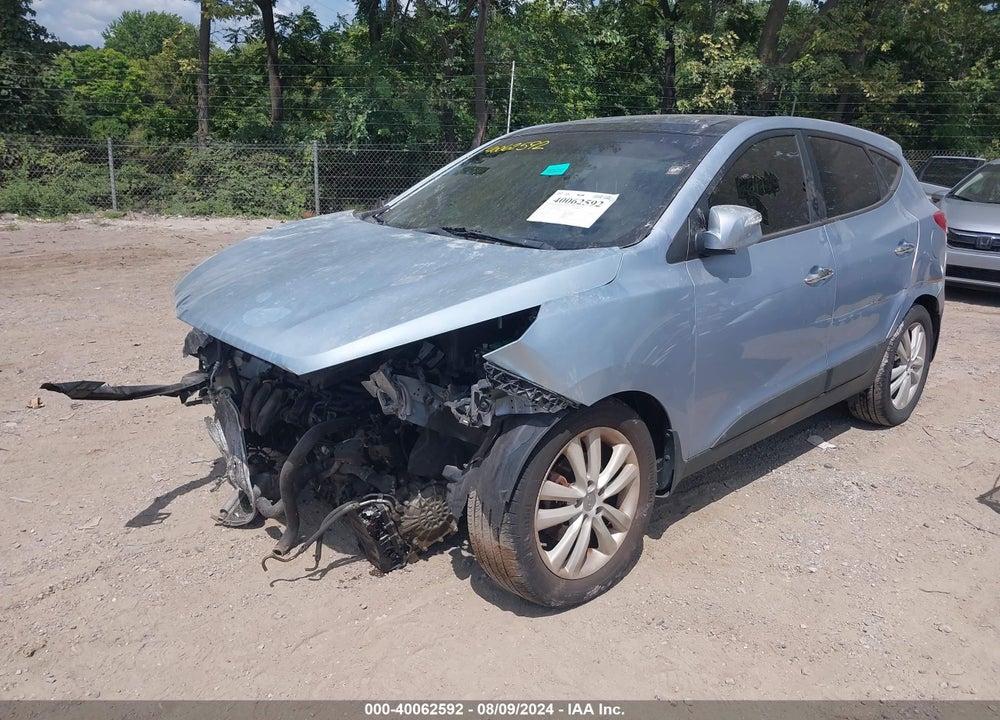 2013 HYUNDAI TUCSON LIMITED VIN: KM8JU3AC5DU661438