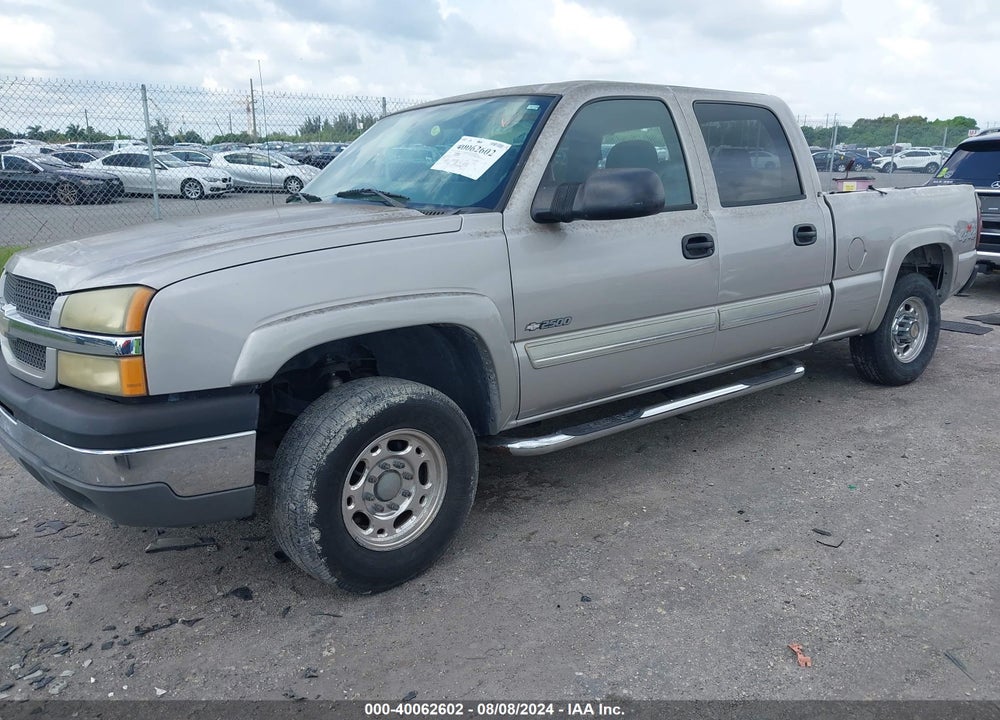 2004 CHEVROLET SILVERADO 2500 LS VIN: 1GCGK23U04F172244