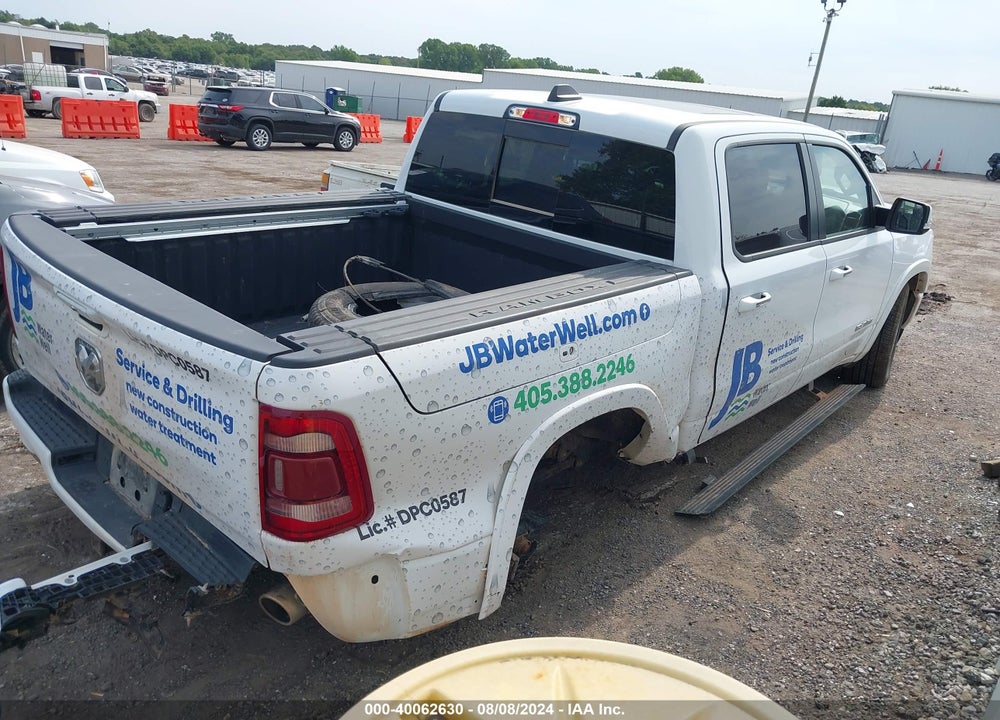 2022 RAM 1500 LAIE  4X4 5'7 BOX VIN: 1C6SRFJT3NN430696