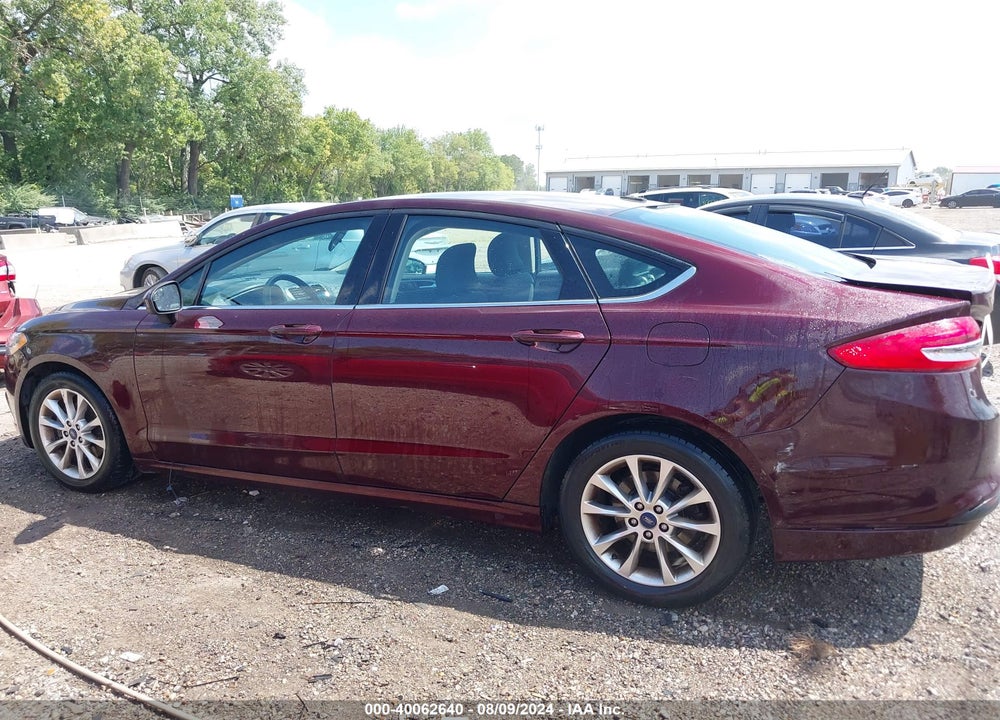 2017 FORD FUSION SE VIN: 3FA6P0HD8HR108915