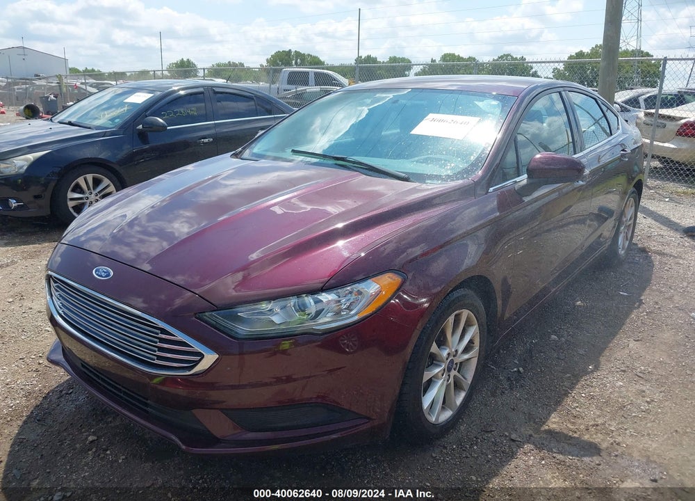 2017 FORD FUSION SE VIN: 3FA6P0HD8HR108915