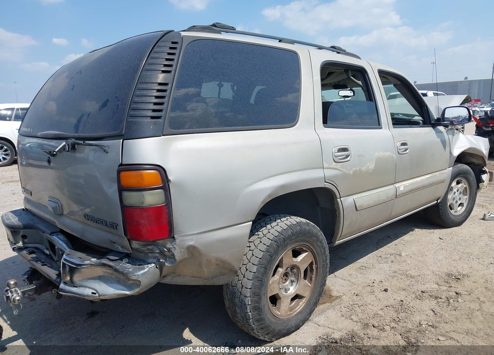 2004 CHEVROLET TAHOE LT VIN: 1GNEC13Z94R308354