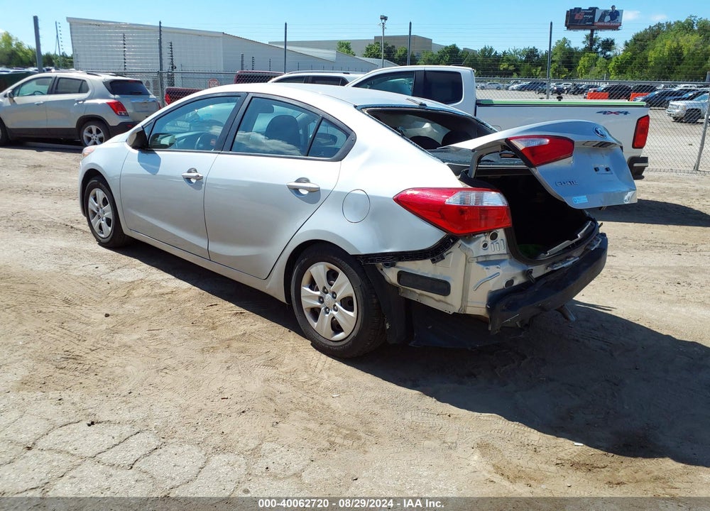 2016 KIA FORTE VIN: KNAFK4A66G5616729