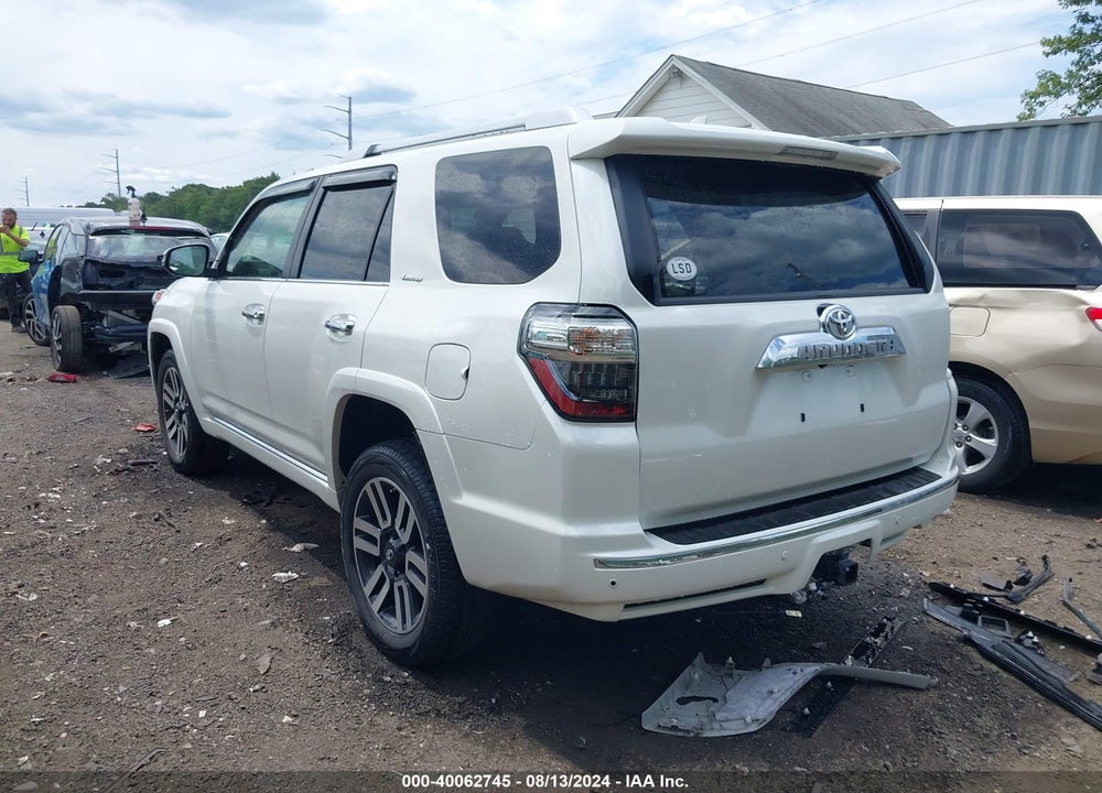 2020 TOYOTA 4RUNNER LIMITED VIN: JTEBU5JR5L5831598
