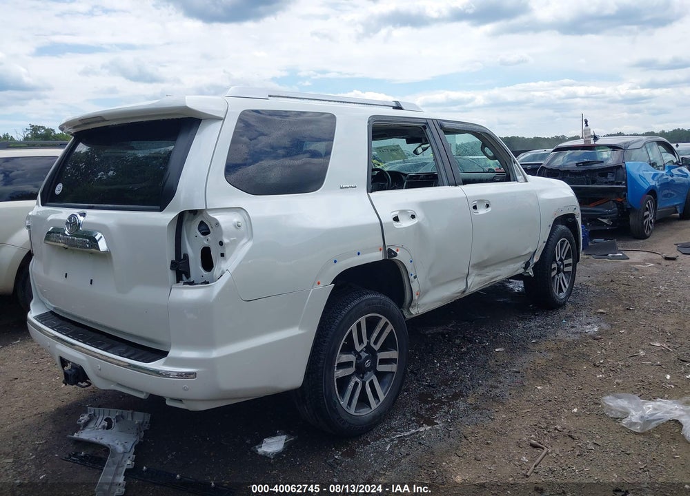 2020 TOYOTA 4RUNNER LIMITED VIN: JTEBU5JR5L5831598