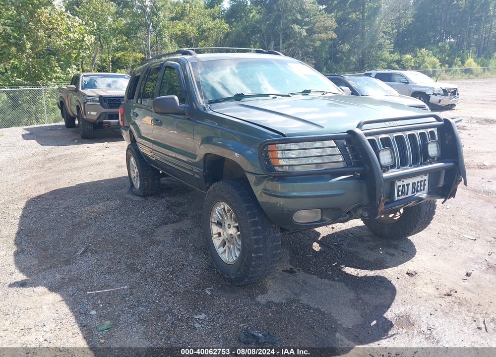2002 JEEP GRAND CHEROKEE LIMITED VIN: 1J8GW58N22C205372