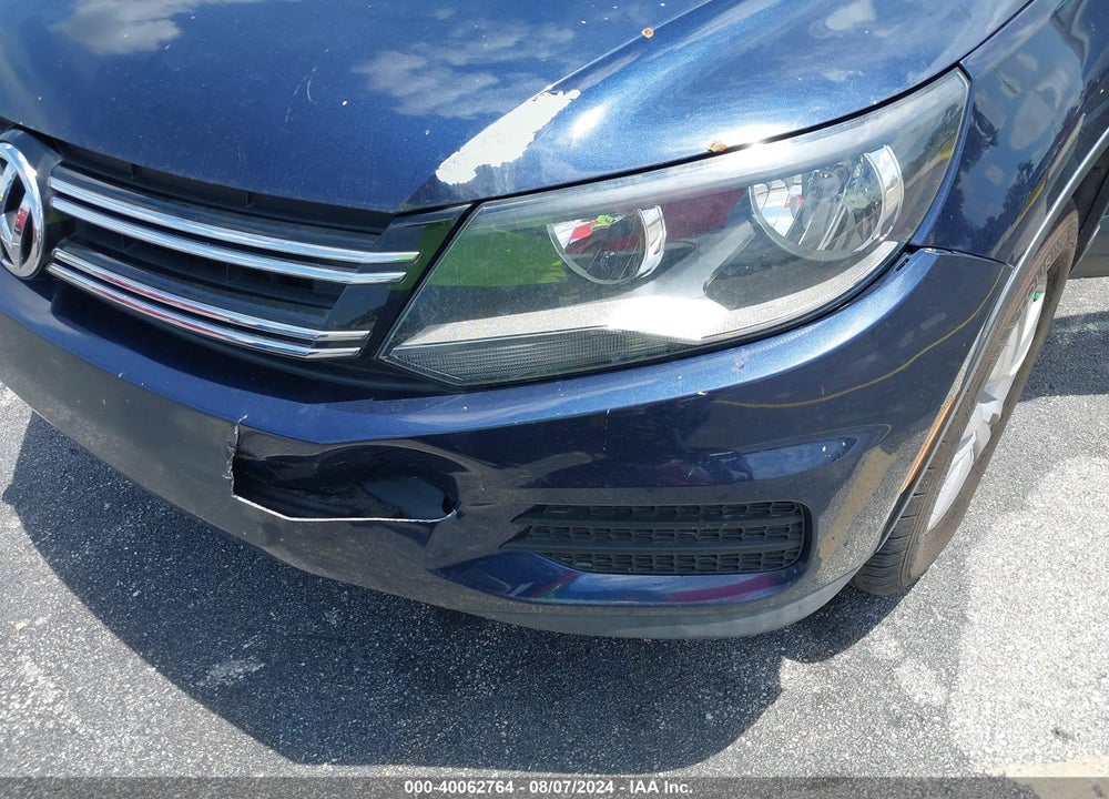 2012 VOLKSWAGEN TIGUAN S VIN: WVGAV7AX3CW567570