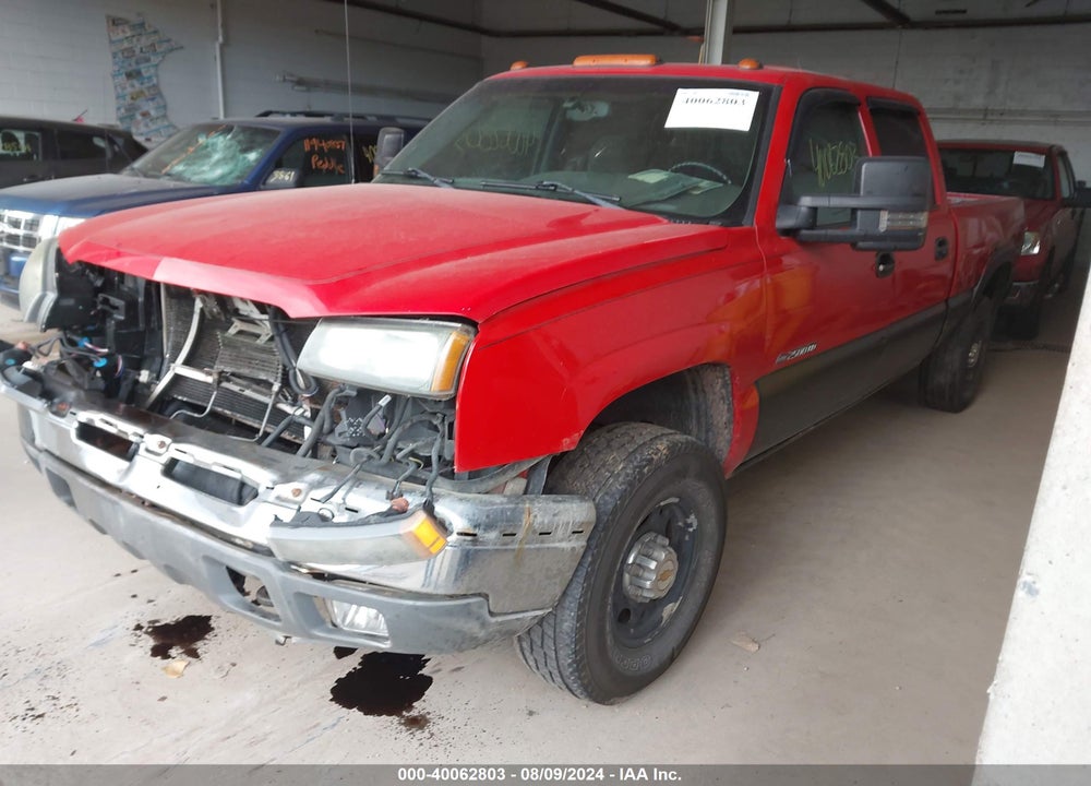 2003 CHEVROLET SILVERADO 2500HD LS VIN: 1GCHK23U13F101072