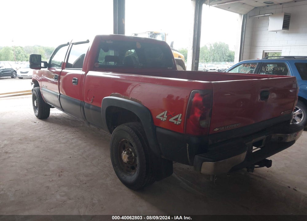 2003 CHEVROLET SILVERADO 2500HD LS VIN: 1GCHK23U13F101072