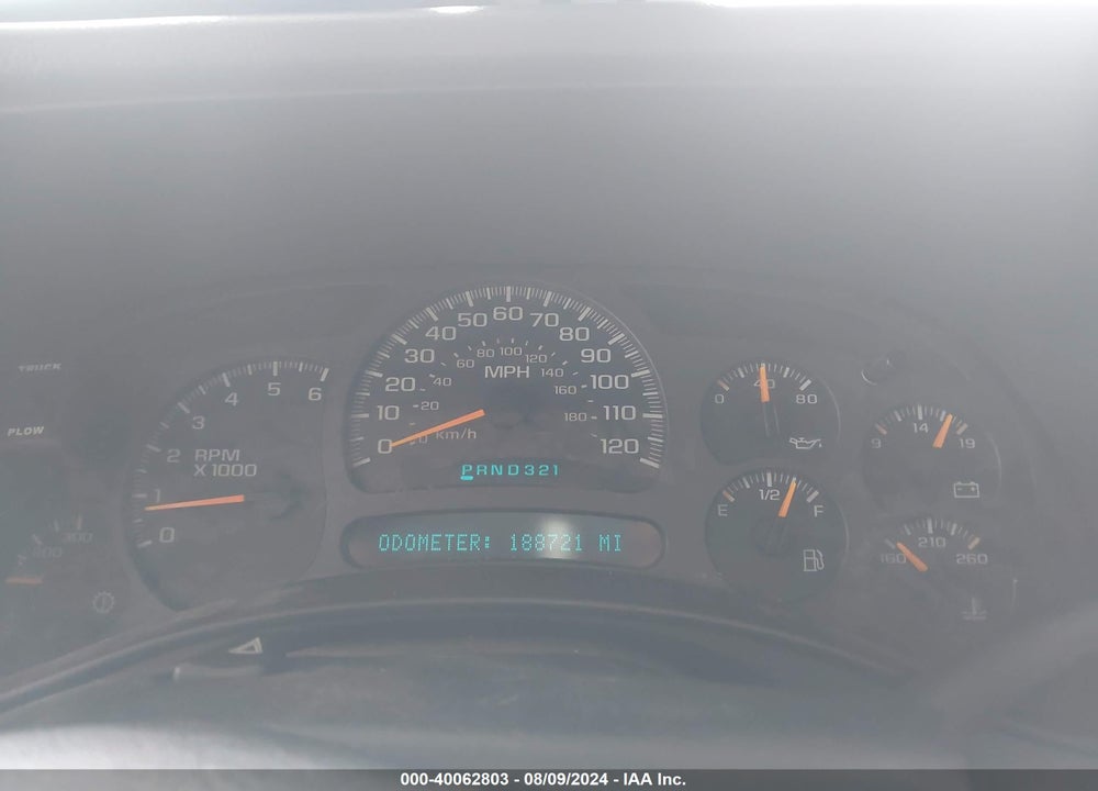 2003 CHEVROLET SILVERADO 2500HD LS VIN: 1GCHK23U13F101072