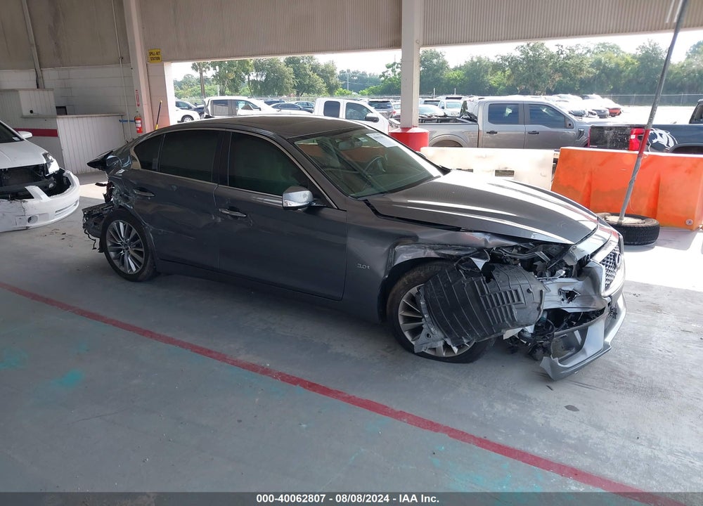 2018 INFINITI Q50 3.0T LUXE VIN: JN1EV7AP9JM361302