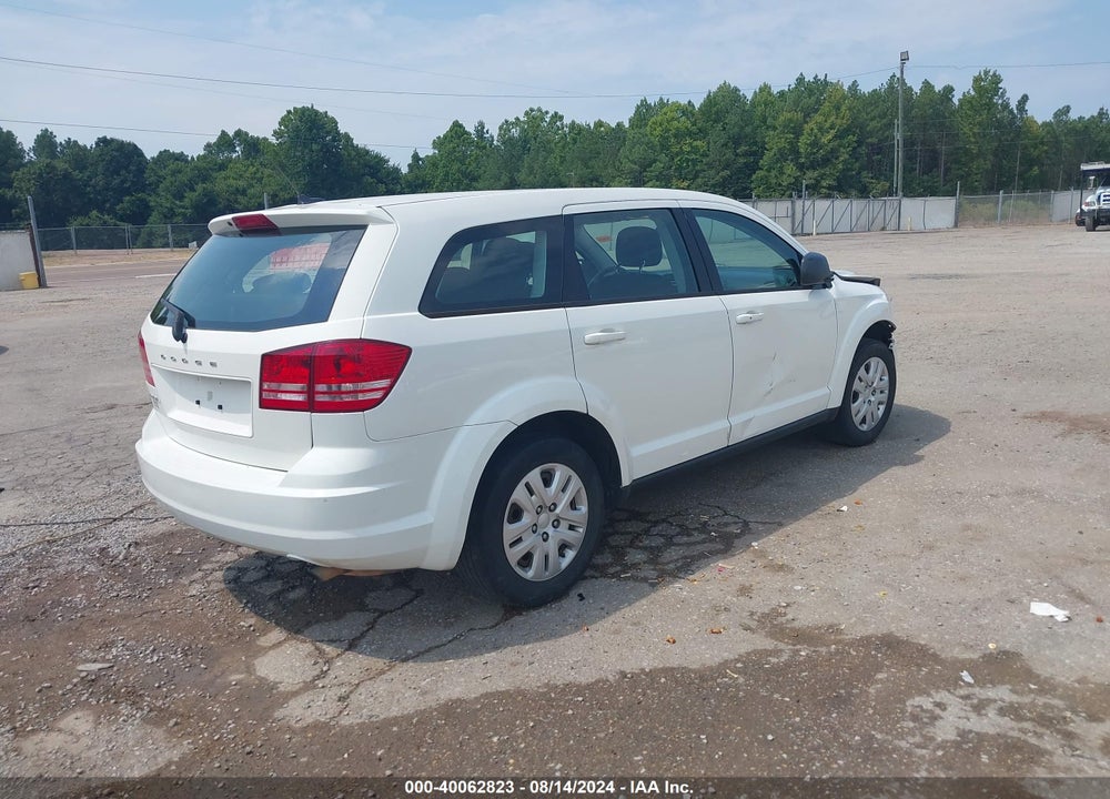 2014 DODGE JOURNEY VIN: 3C4PDCAB7ET238930